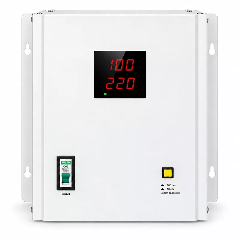 Regulador de tensão automático de montagem em parede 8KVA